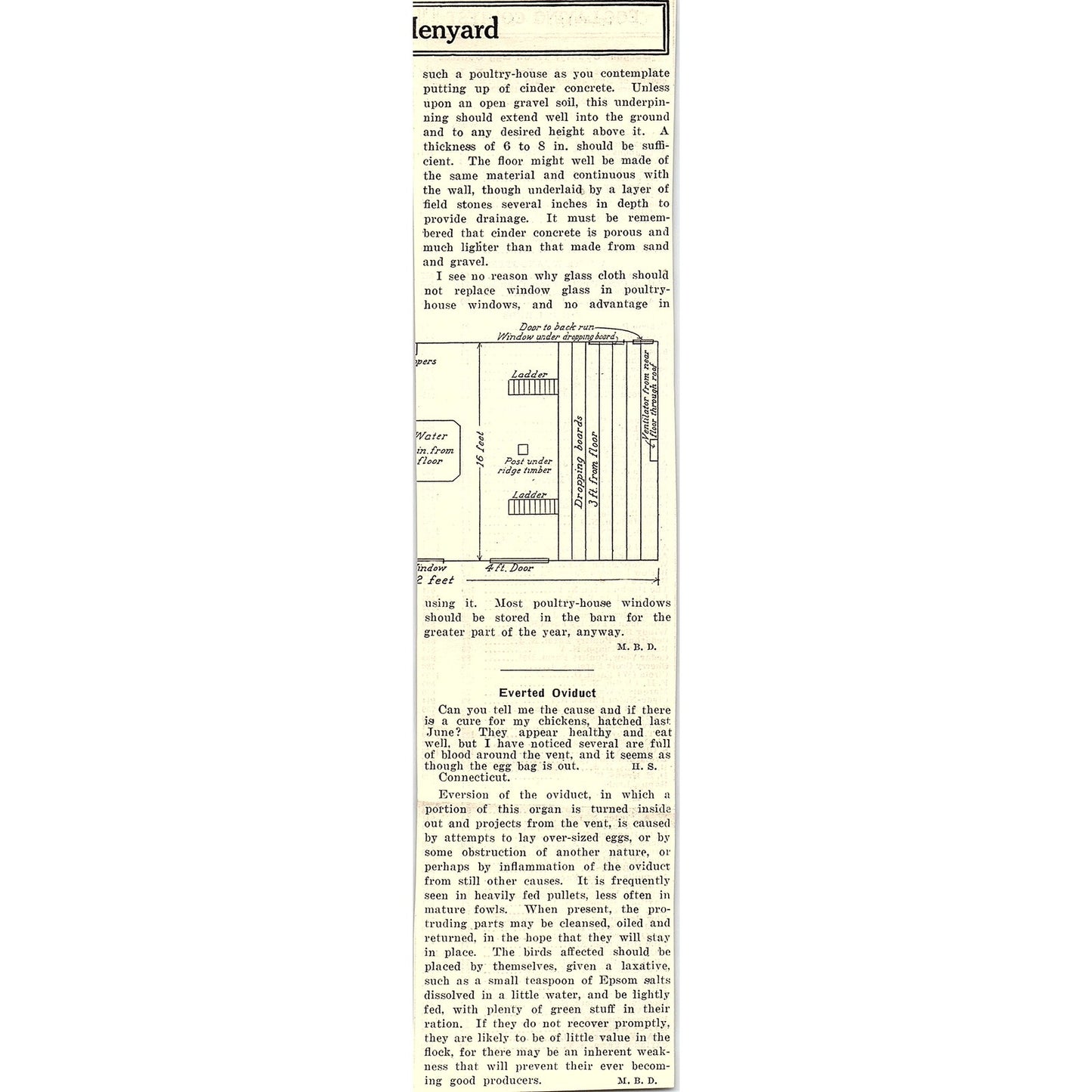 Chicken Egg Laying Contest Results Bergen County NJ March 19 1924 Ad AG3-4