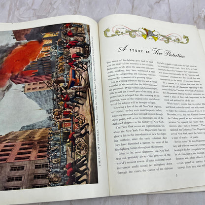 ENJINE! ENJINE! Story of Fire Protection Book 1939 by Kenneth Dunshee  TI8-S8