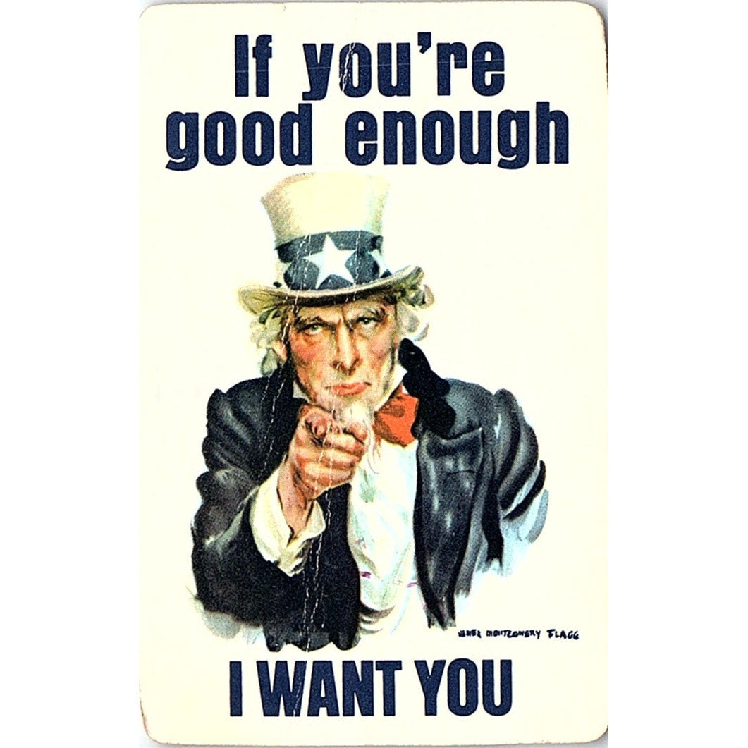 Army Recruiter SFC E7 Edgar D Powell Coos Pay OR Vintage Business Card TH2-B1