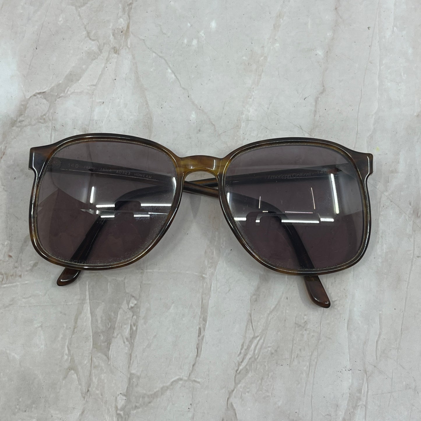 Vintage American Optical Honeam Oversize Sunglasses Eyeglasses Frames TG7-G6-5