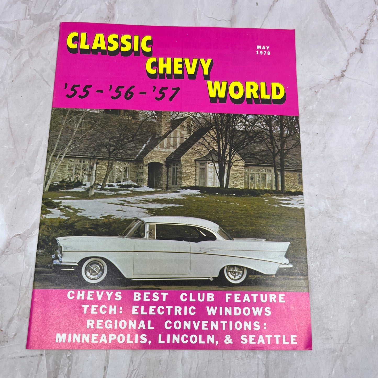 Electric Window Tech - '55, '56, '57 Classic Chevy World Magazine - May 1978 M29