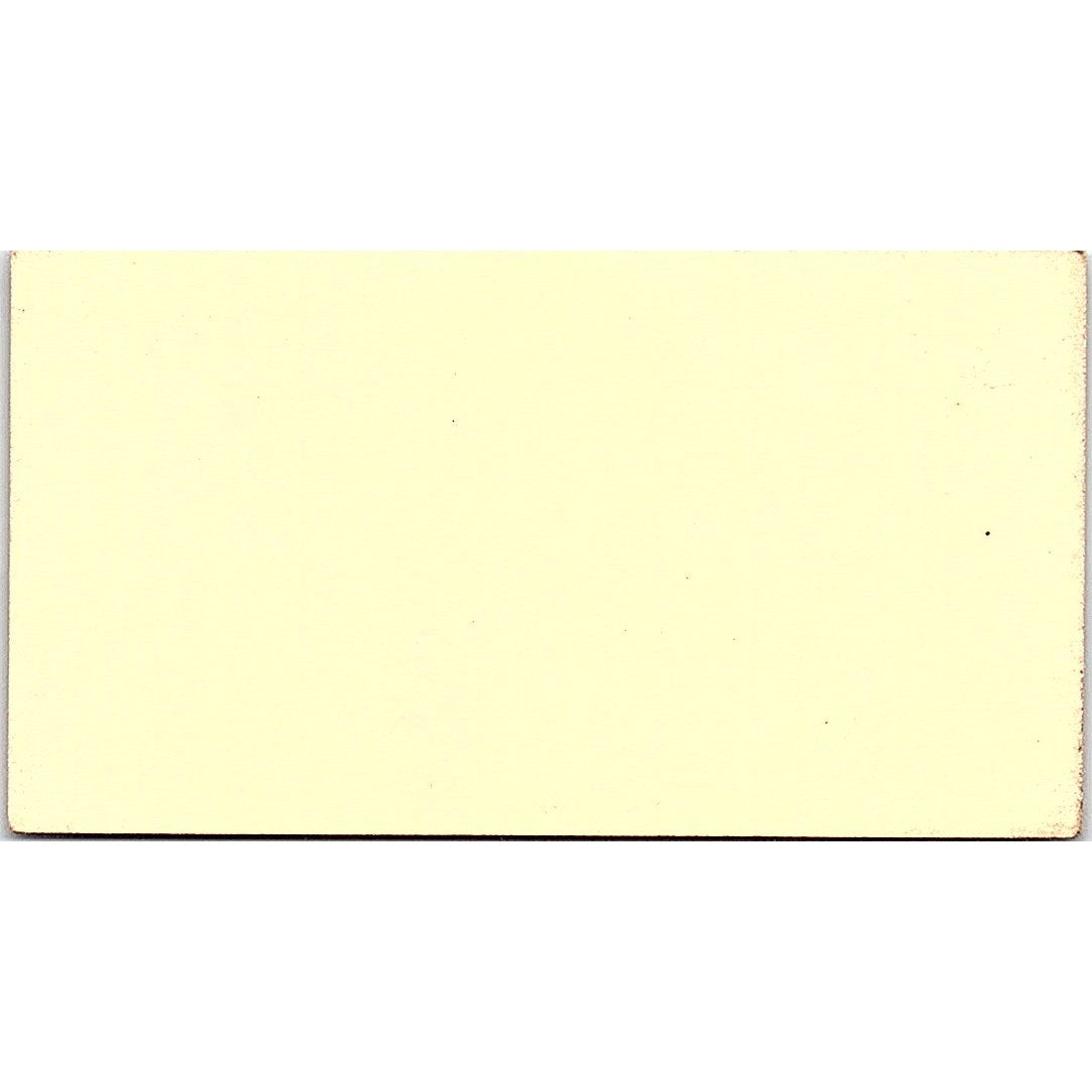 Embarcadero Clyde Hamstreet Newport Oregon Vintage Business Card SF3-B6