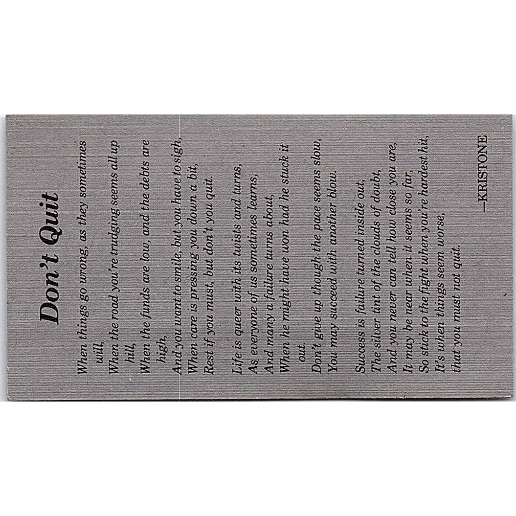 Anita Jones Mutual Security Life Ins Houston Vintage Business Card SD9-B6