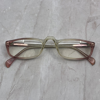 Vintage Ombre Drop Nose Acrylic 50-24-140 Readers Eyeglasses Frames TH9-G1-5