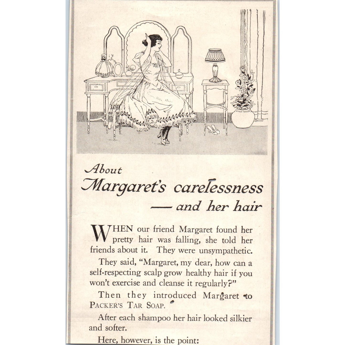 Hamilton Garment Co Fifth Ave NY 1918 Magazine Ad AF1-WH1