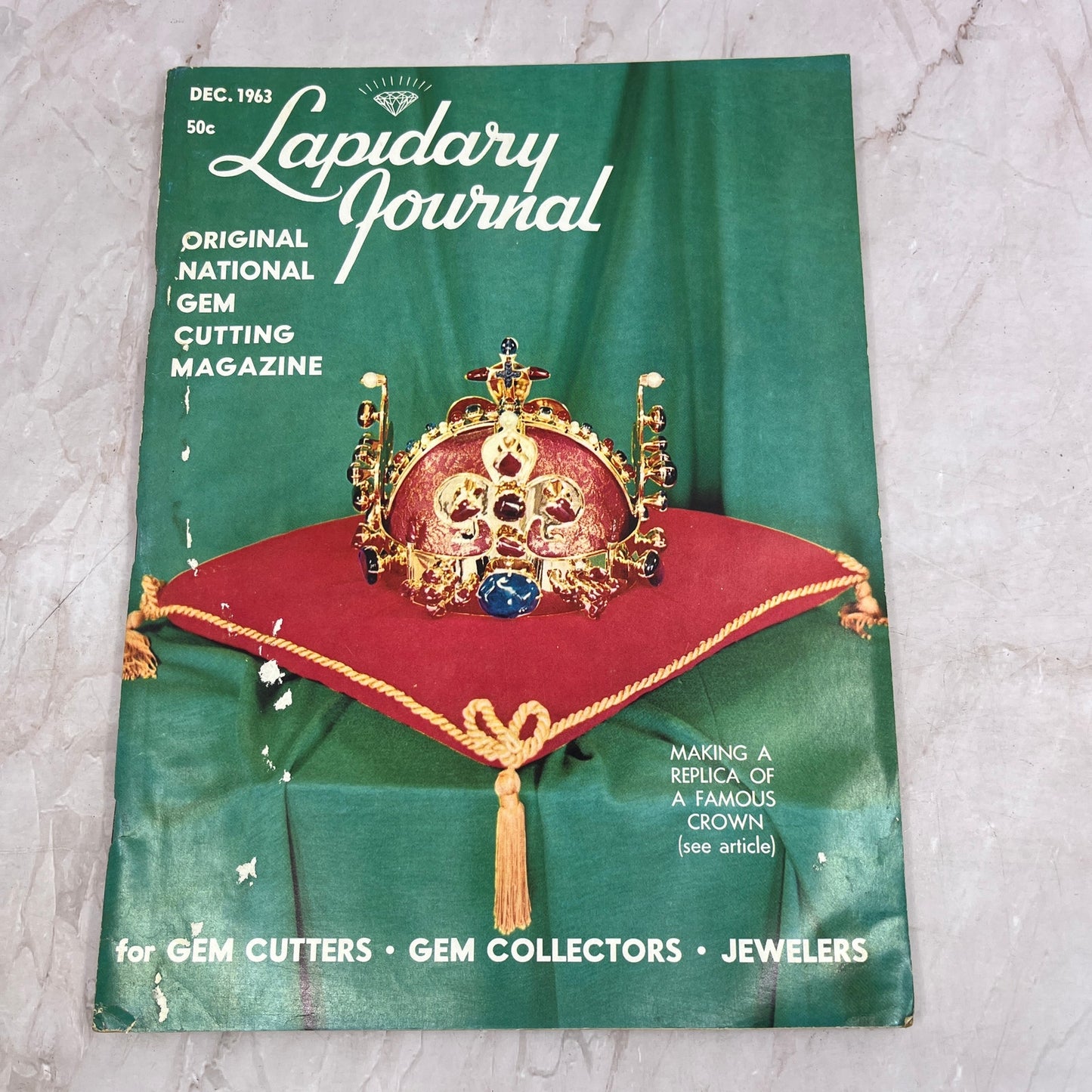 Making a Replica of a Famous Crown - Lapidary Journal Magazine - Dec 1963 M22