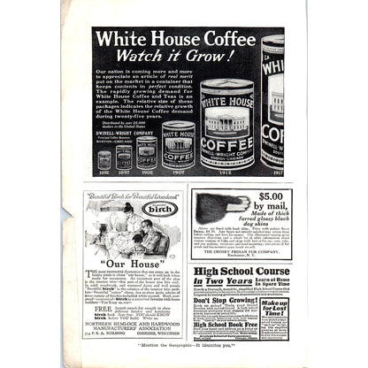 American Chain Company Tire Chains for Winter Weather - Vintage Magazine Ad D18