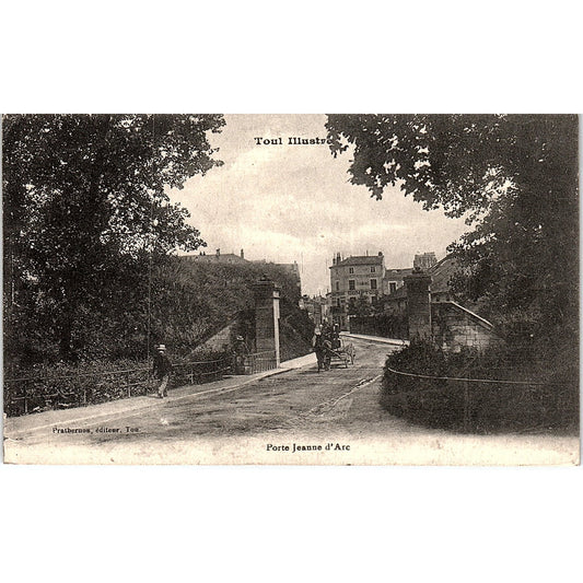 Port Jeanne D'Arc French Antique Postcard PE11