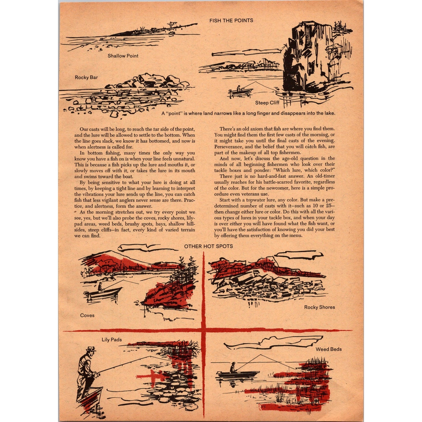 The ABC's of Catching Fish by Homer Circle 8 Page 1966 Article SI11