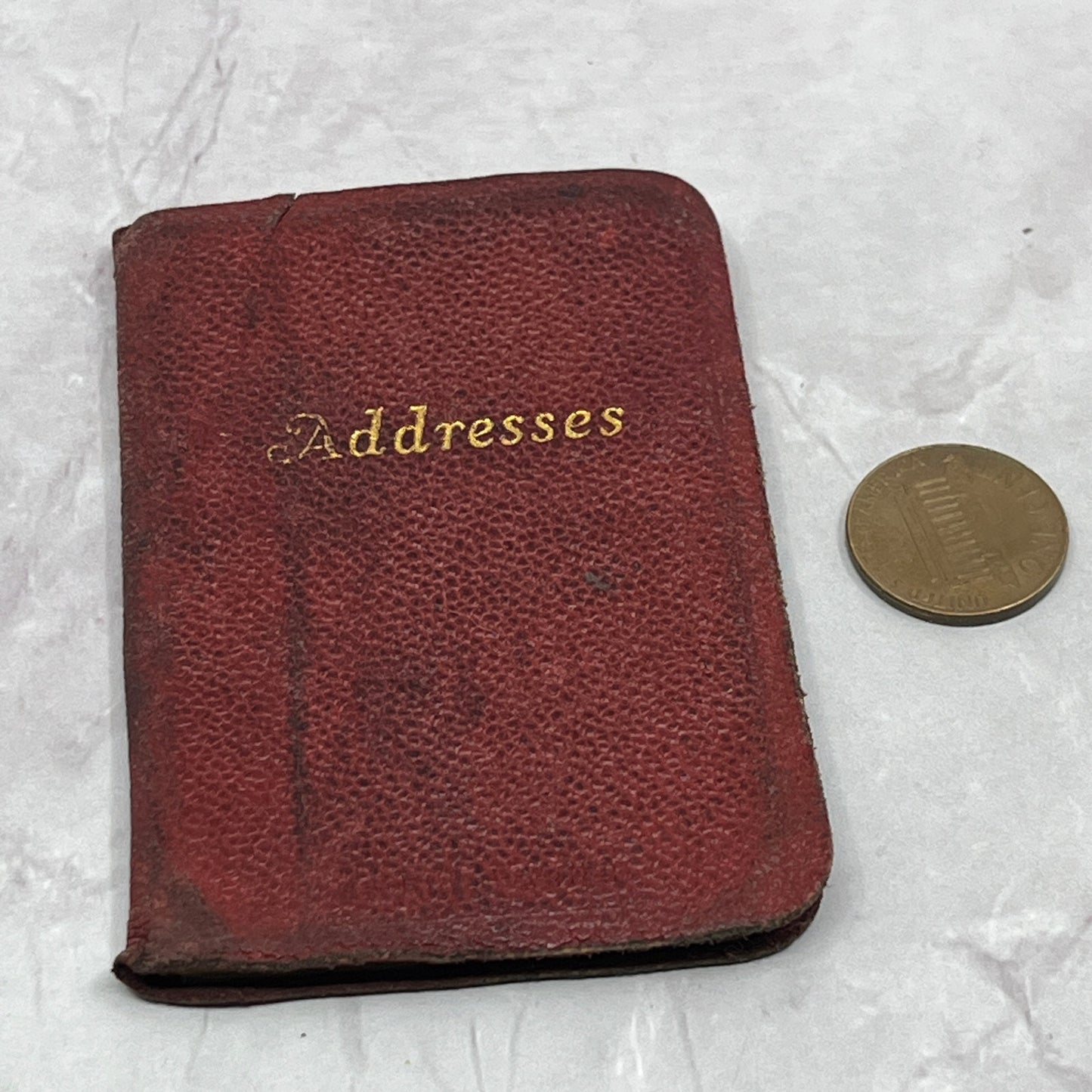 c1930 Mini Pocket Address Book Milwaukee-Chicago Area SC1