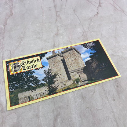 Vintage Borthwick Castle Travel Pamphlet North Middleton Edinburgh TJ5-E1