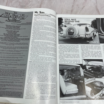Stainless Trim Removal - '55, '56, '57 Classic Chevy World Magazine Oct 1985 M31