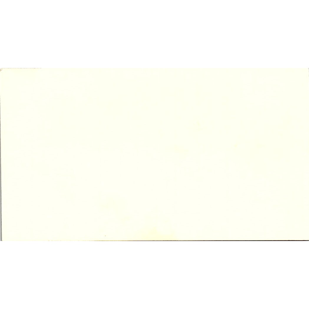 Larry & Maybelle Fletcher Aviation Arturo Gonzalez Houston Business Card SE3-B16