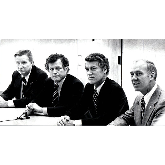 Ted Kennedy, Wendell Anderson, Robert Short, James Oberstar 5x11 Press Photo D1P