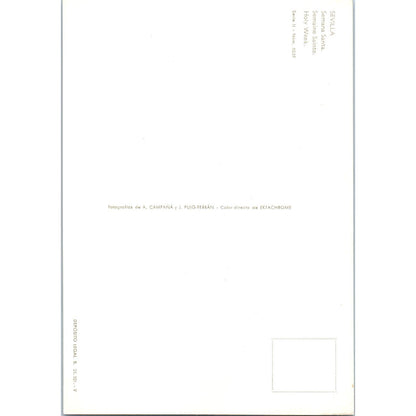 Sevilla Semana Santa Vintage Postcard PD1