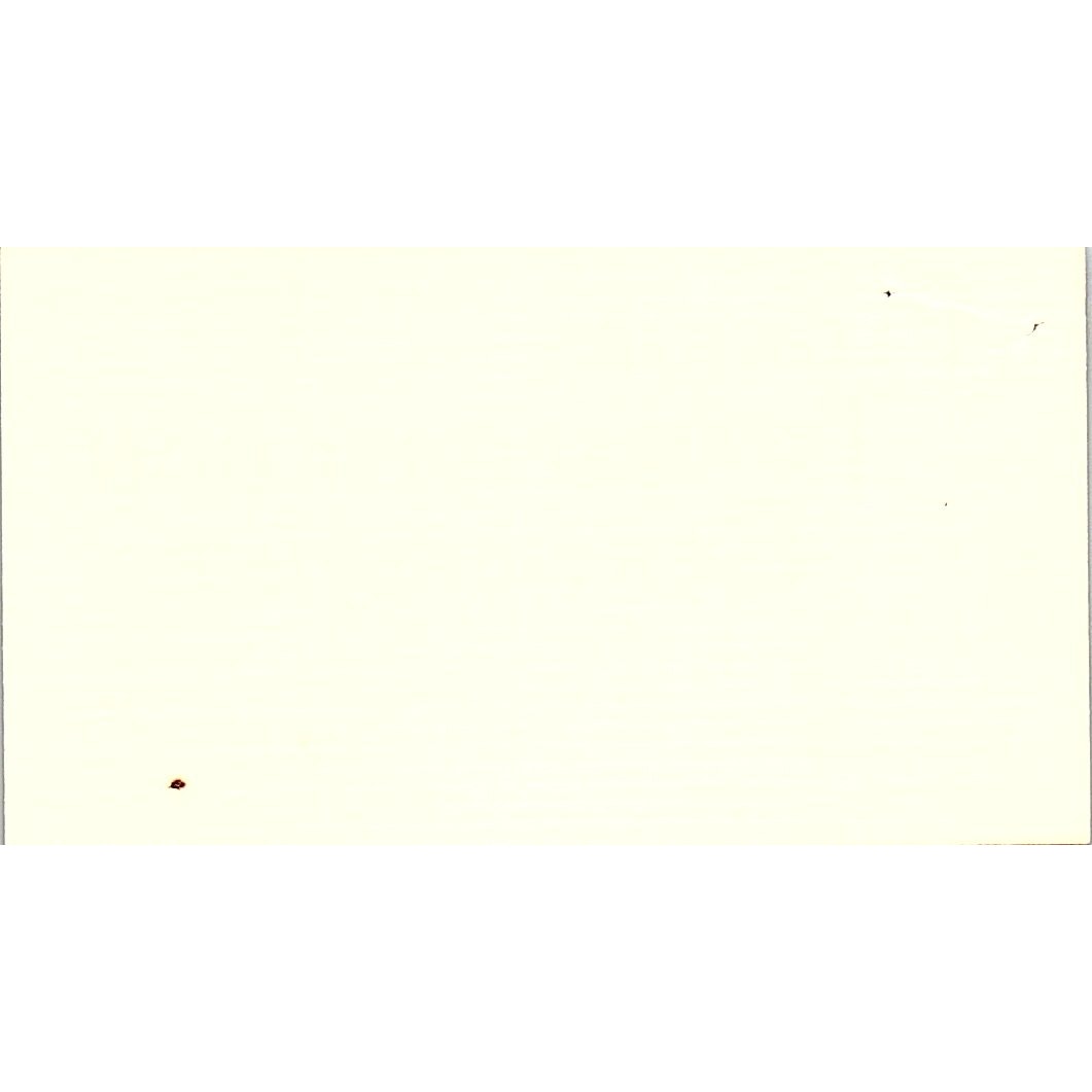 Cleveland Stevedore Co Capt Jan Sivertsen Cleveland Vintage Business Card SC9-B4