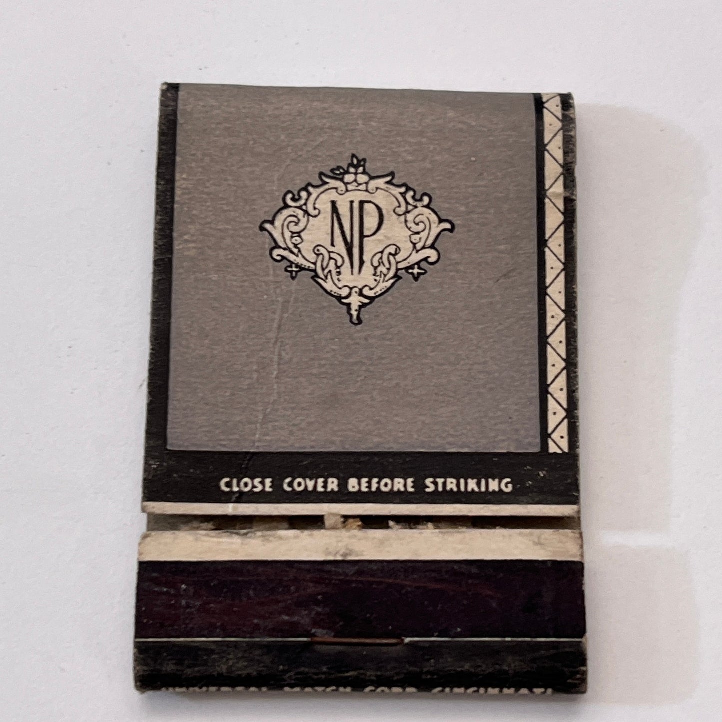 Netherland Plaza Cincinnati Ohio Vintage Matchbook Cover TB8-MB3-3