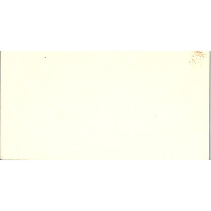 Donald E. Cobb and Associates Ins Services Houston Vintage Business Card SD9-B6