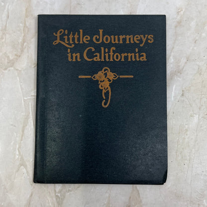 1914 Rock Island Lines Miniature Book Little Journeys in California TI8-S6