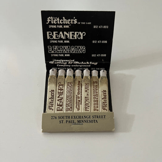 Forepaugh's Restaurant St. Paul MN Feature Matches Vintage Matchbook SC4-R8