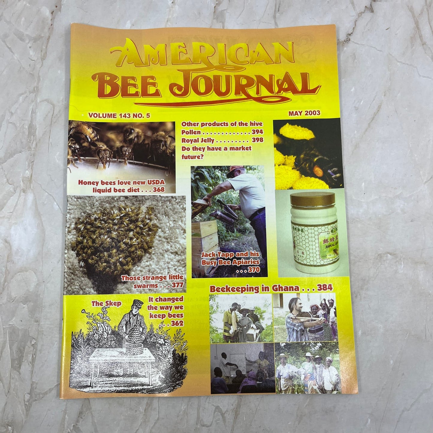 2003 May American Bee Journal Magazine Bees Beekeeping Honey M7