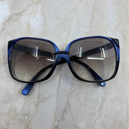 Retro Oversize  Renato Balestra RB-1040 Blue Sunglasses Eyeglasses Frame TD5G3-1