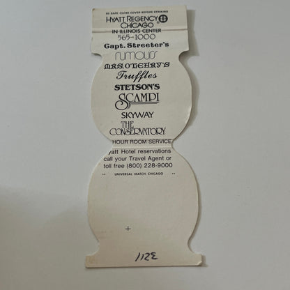 The Skyway Chicago Die Cut Vintage Matchbook Cover TB6-MB2-6