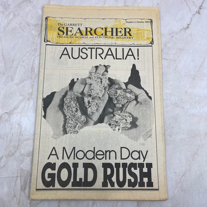 1983 Oct - The Garrett Searcher Newsletter Treasure Hunting Metal Detectors M20