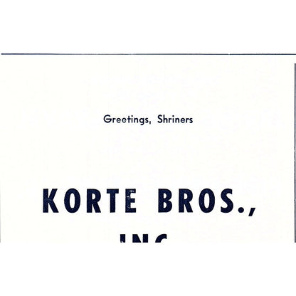 Pipe Creek Stone Co Sweetzer, F.W. Irving Bros Gravel Marion IN 1964 Ad AG1-M6