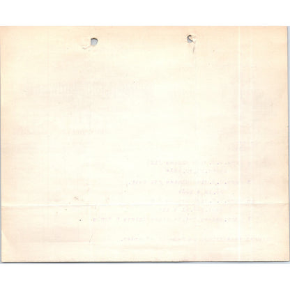 1907 Seltzer-Klahr Hardware Philadelphia Letterhead Billhead Receipt D11