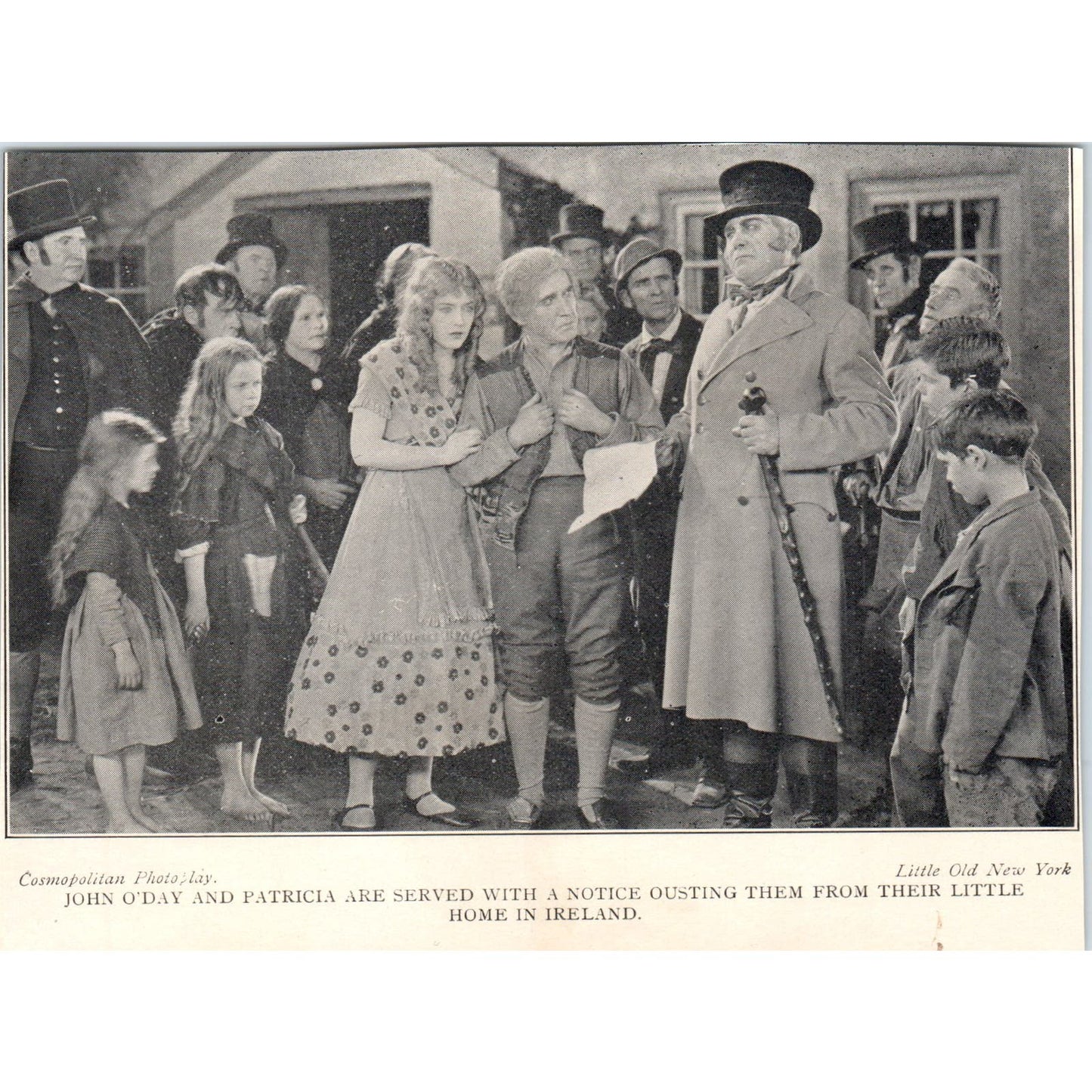 John O'Day & Patricia Ousted from Ireland 1923 Little Old NY Photo Still AE5-PP