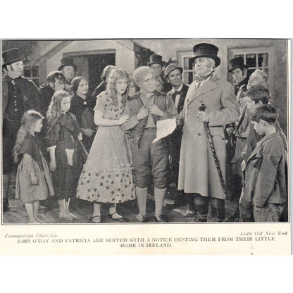John O'Day & Patricia Ousted from Ireland 1923 Little Old NY Photo Still AE5-PP