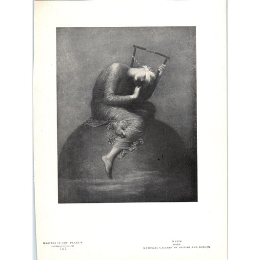 Hope - Watts c1905 Art Print D14