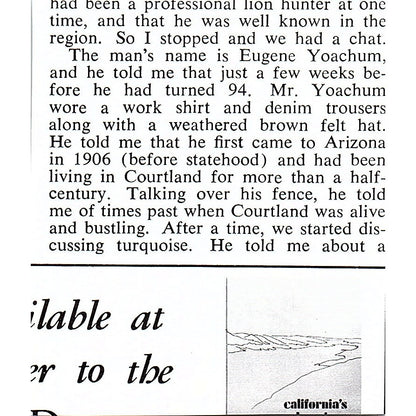 YAG Workmanship Tops Direct From Israel 1972 Ad AF8-M1