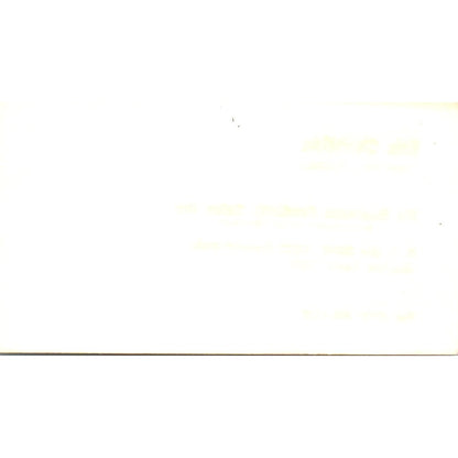 Leonard Surdin Minolta Business Systems Torrance CA Vintage Business Card SE3-B2