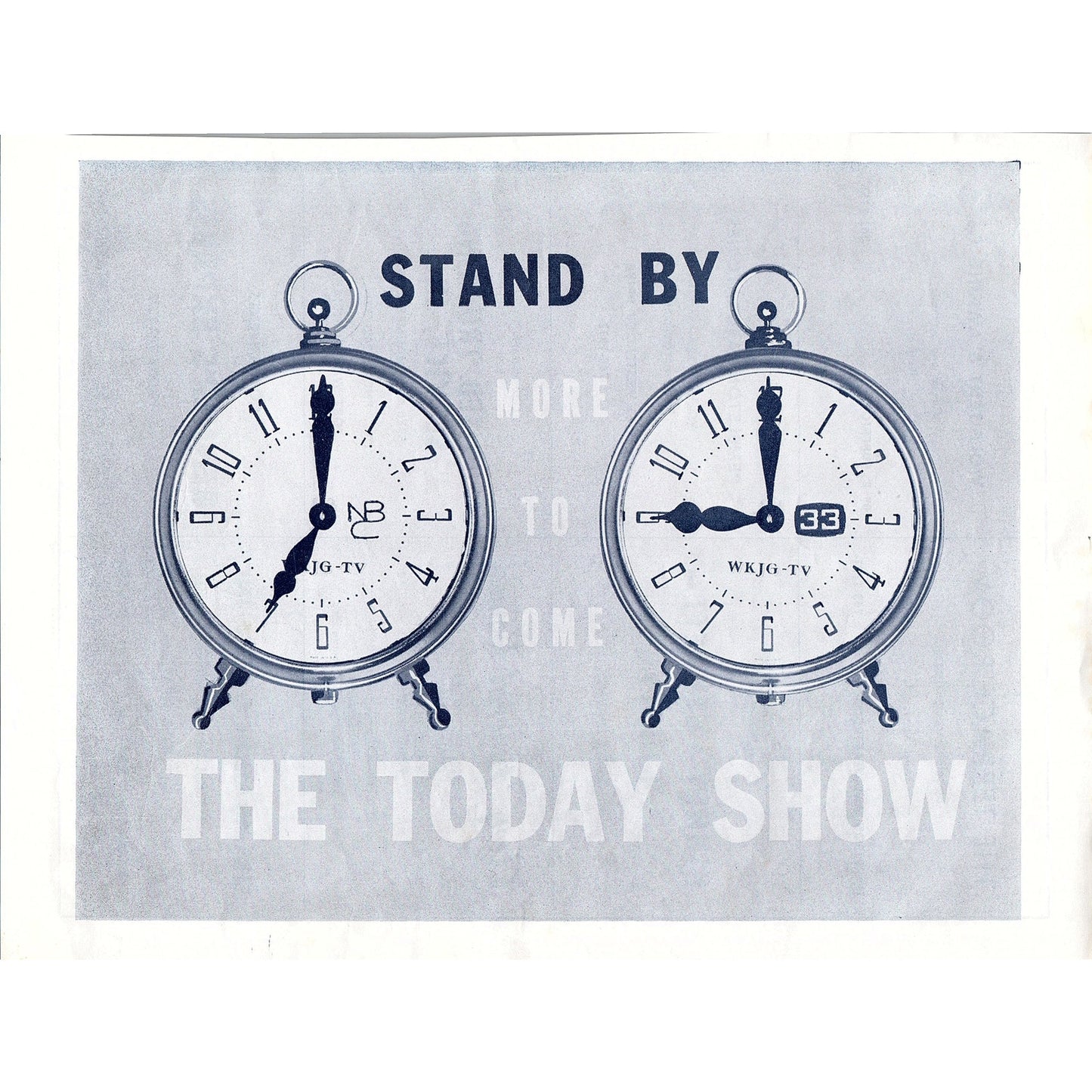 1964 The Today Show Ad - NBC WKJG-TV 33 Fort Wayne IN 1964 Ad AG1-9