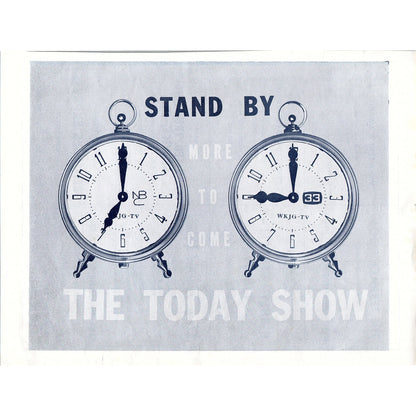 1964 The Today Show Ad - NBC WKJG-TV 33 Fort Wayne IN 1964 Ad AG1-9
