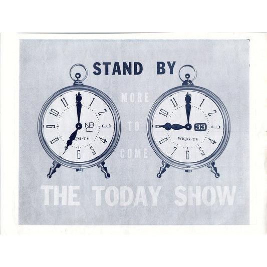1964 The Today Show Ad - NBC WKJG-TV 33 Fort Wayne IN 1964 Ad AG1-9