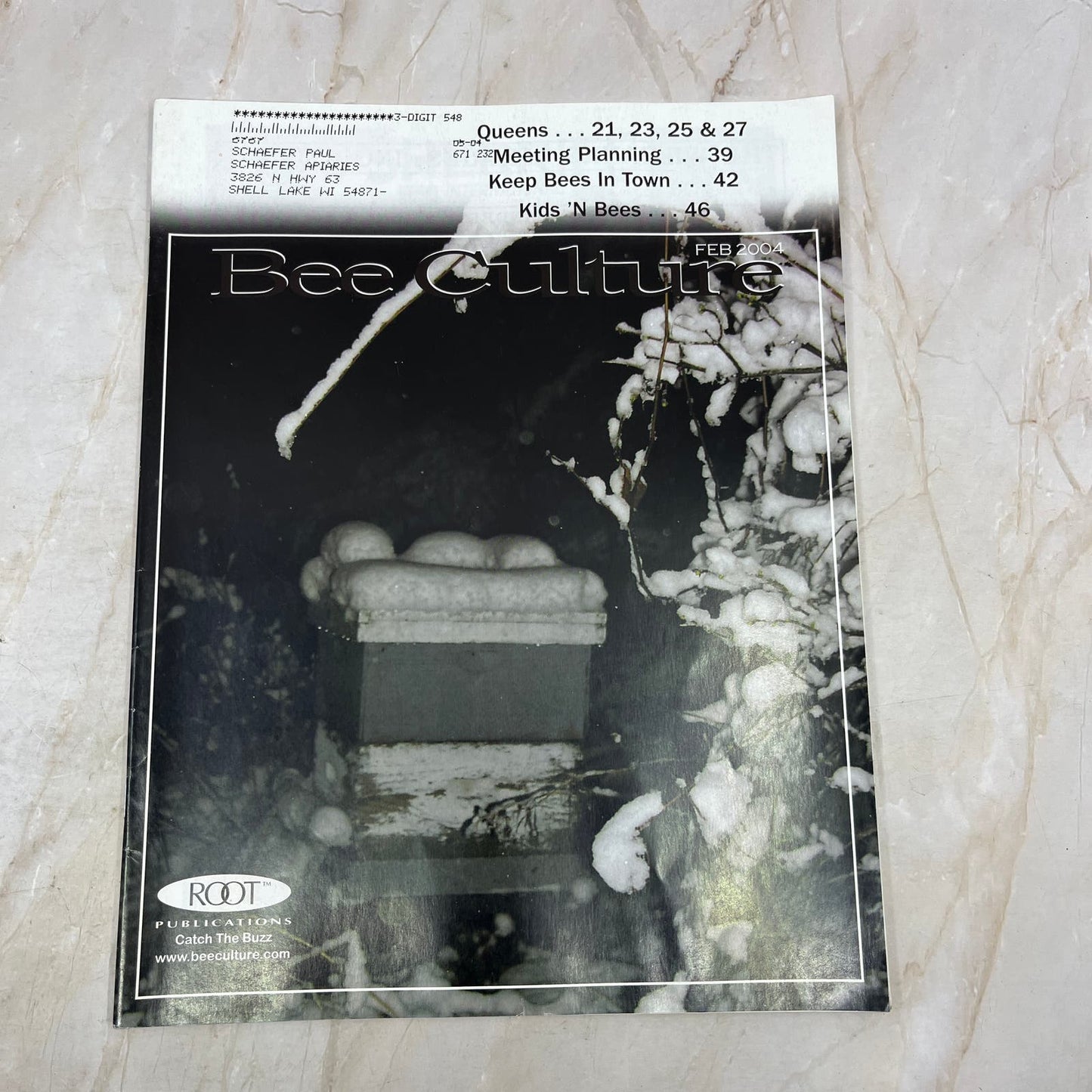 2004 Feb - Bee Culture Magazine - Bees Beekeeping Honey M9