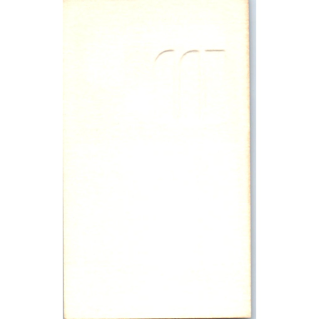 John Gerhard McInnis Printing Co Orange CA Vintage Business Card SD4-B3