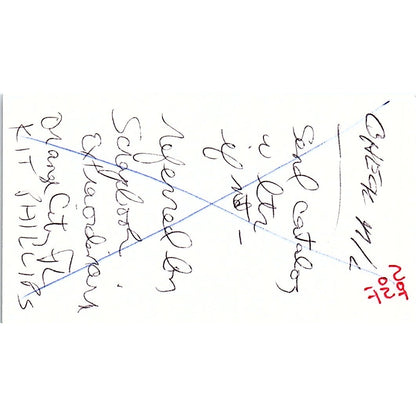 Scrapbook Junction Patty Burris Melbourne FL Vintage Business Card SC9-B10