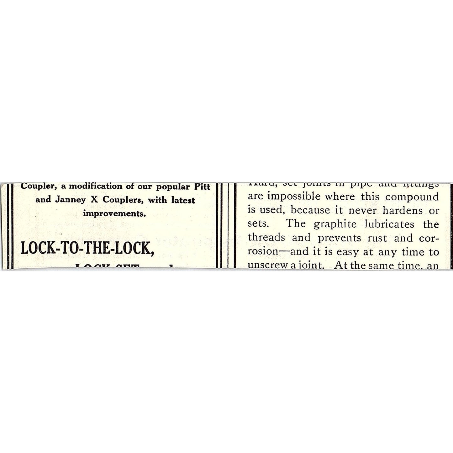 The Hancock Inspirator Company Chicago NY 1914 Original Ad AF3-10