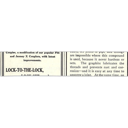 The Hancock Inspirator Company Chicago NY 1914 Original Ad AF3-10