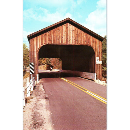 County Bridge Hancock-Greenfield New Hampshire Covered Bridge Postcard PC6
