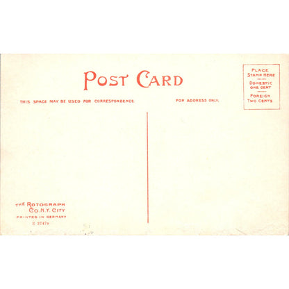 Pleasant Street View Arlington MA Antique Unused Postcard PC7