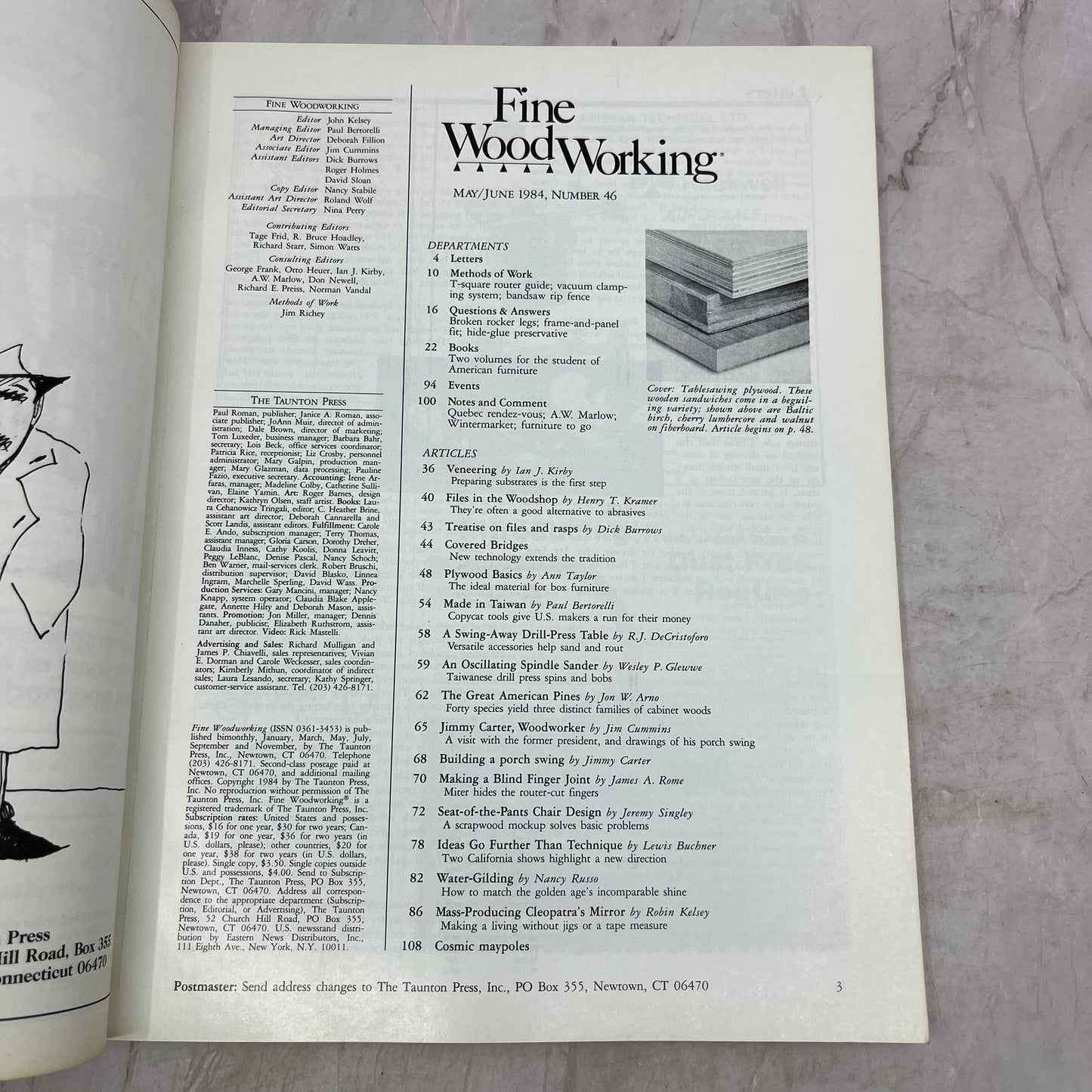 Plywood Basics - May/Jun 1984 No 46 - Taunton's Fine Woodworking Magazine M35