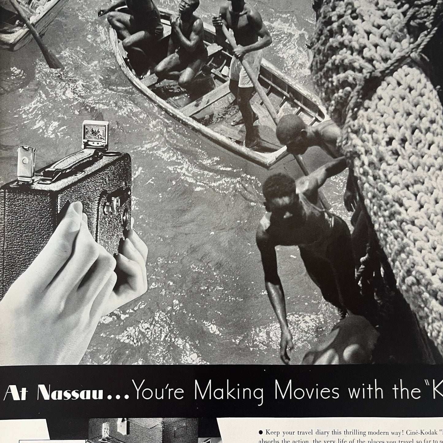 Ciné-Kodak K Eastman's Finest Home Movie Camera Eastman Kodak 1935 Ad V1-4