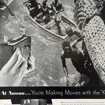 Ciné-Kodak K Eastman's Finest Home Movie Camera Eastman Kodak 1935 Ad V1-4