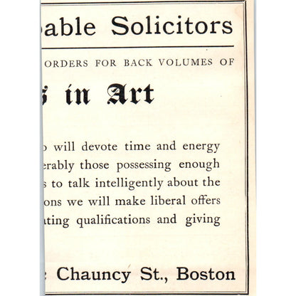 Braun, Clement & Co Carbon Prints New York City 1906 Victorian Ad AB8-MA2