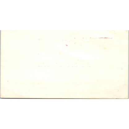 PanaMotor Nissan Enrique Bernard Panama Vintage Business Card SD8-B15